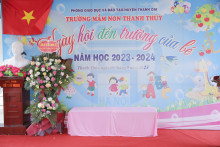 CÔ VÀ TRÒ TRƯỜNG MẦM NON THANH THÙY HÂN HOAN ĐÓN CHÀO NĂM HỌC MỚI 2023 - 2024
