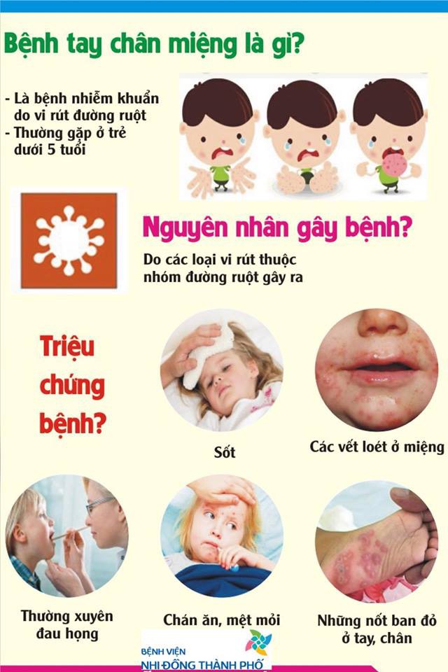 BÀI TUYÊN TRUYỀN PHÒNG CHỐNG BỆNH TAY- CHÂN - MIỆNG